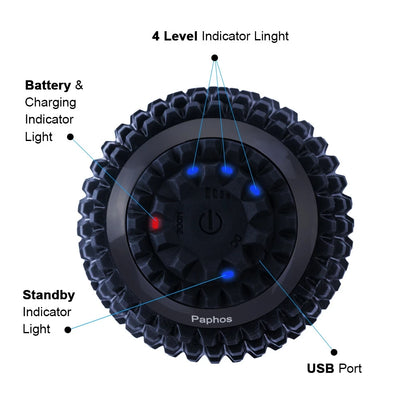 Electric Massage Ball Vibrating Sport Fitness Pain Relief