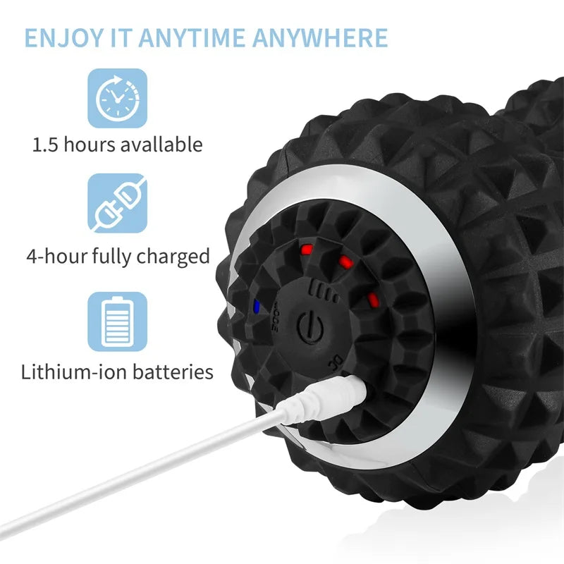 4-Speed Vibrating Electric Peanut Massager